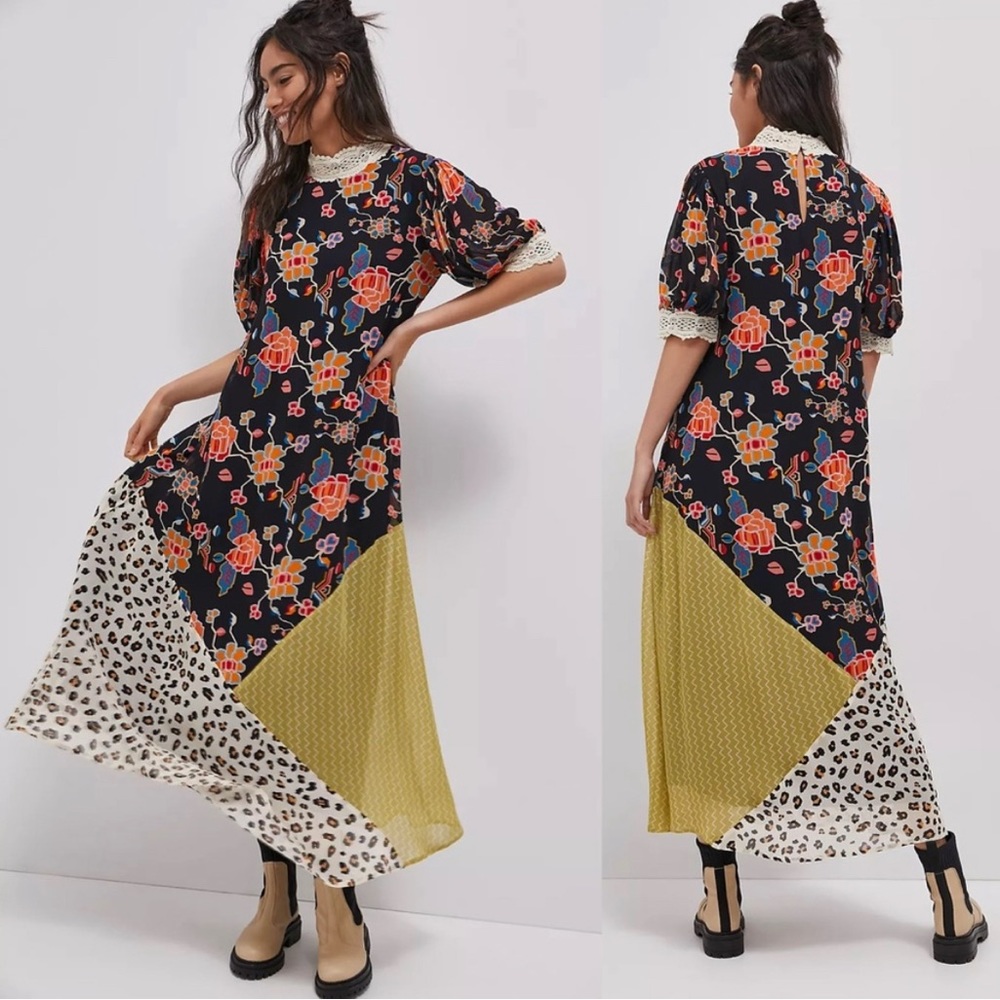 Anthropologie - Verb by Pallavi Singhee - Soniya Maxi Dress